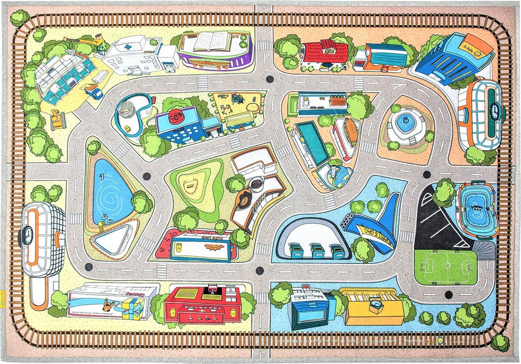 kids car play mat