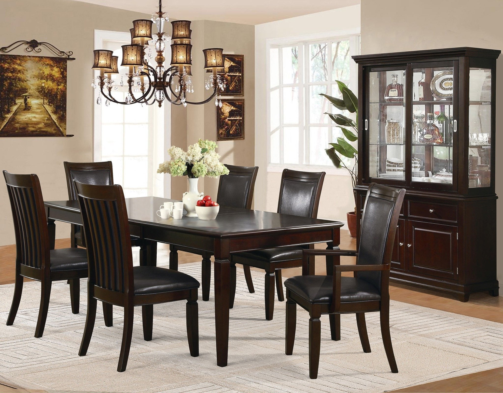 Espresso Dining Table Pacific Imports