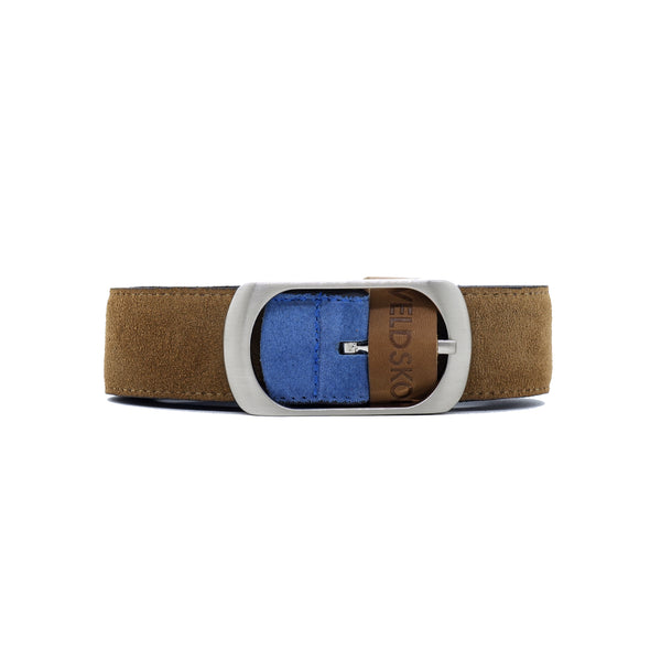 Reversible Belt 35mm (Blue and Brown)