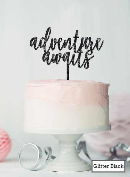 Adventure Awaits Hen Party or Wedding Cake Topper - LissieLou