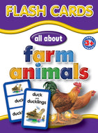 Big Flash Cards -  Farm Animals - English