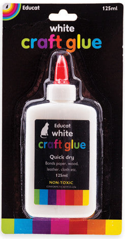 WHITE CRAFT GLUE-125ML | educatpublishers