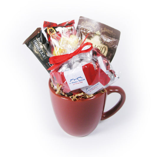 Ceramic Mug Filled with Coffee & Tea – Boston Gift Baskets