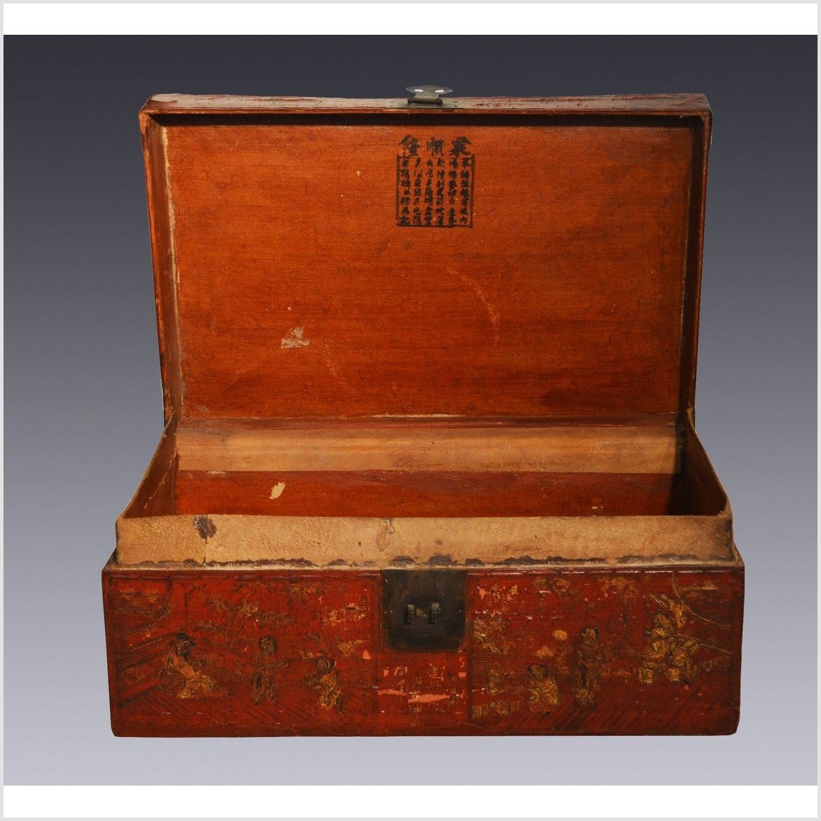 Antique Lacquer Treasure Box