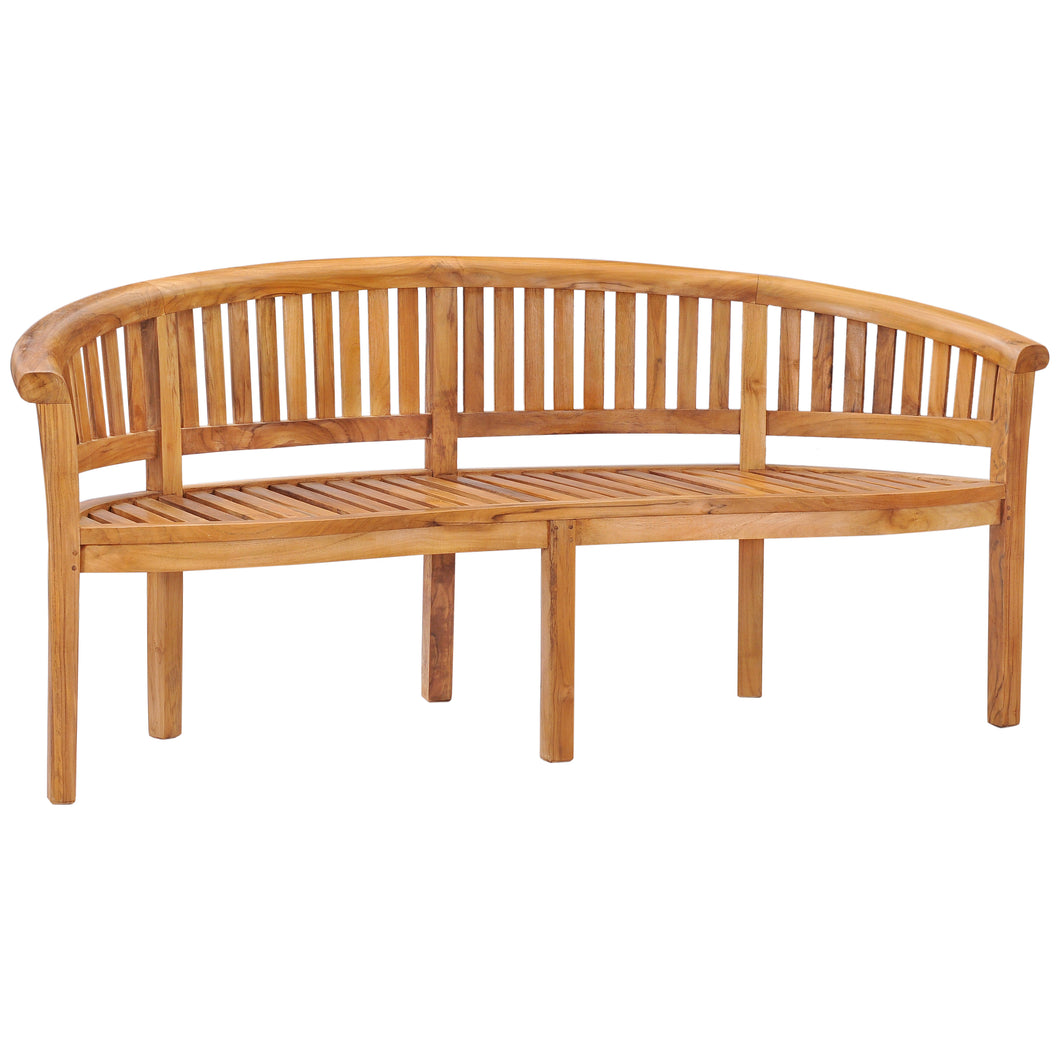  Teak  Wood  Peanut Triple  Bench by Chic Teak  only 901 38