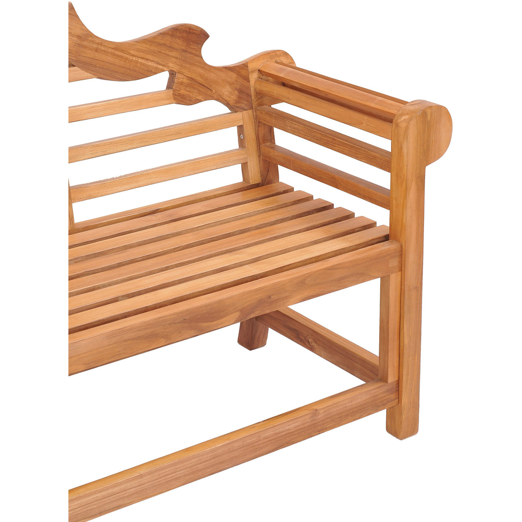  Teak  Wood  Lutyens Triple  Bench by Chic Teak  only 796 38