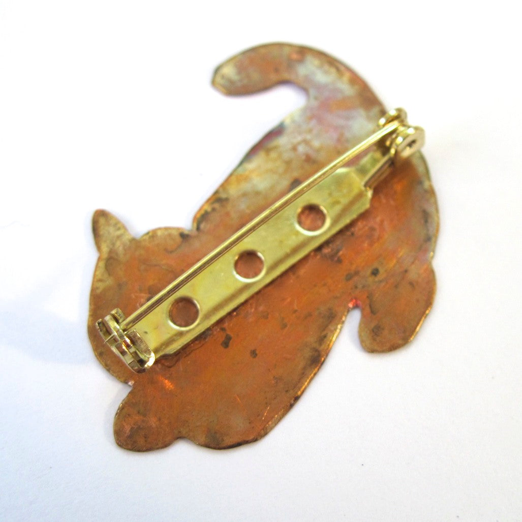 The Sixth Life of the Copper Cat Brooch