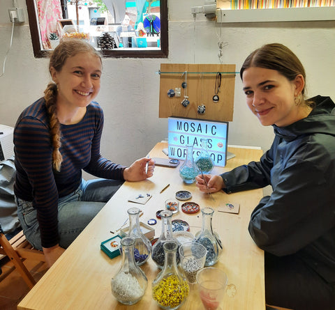 mosaic glass workshop