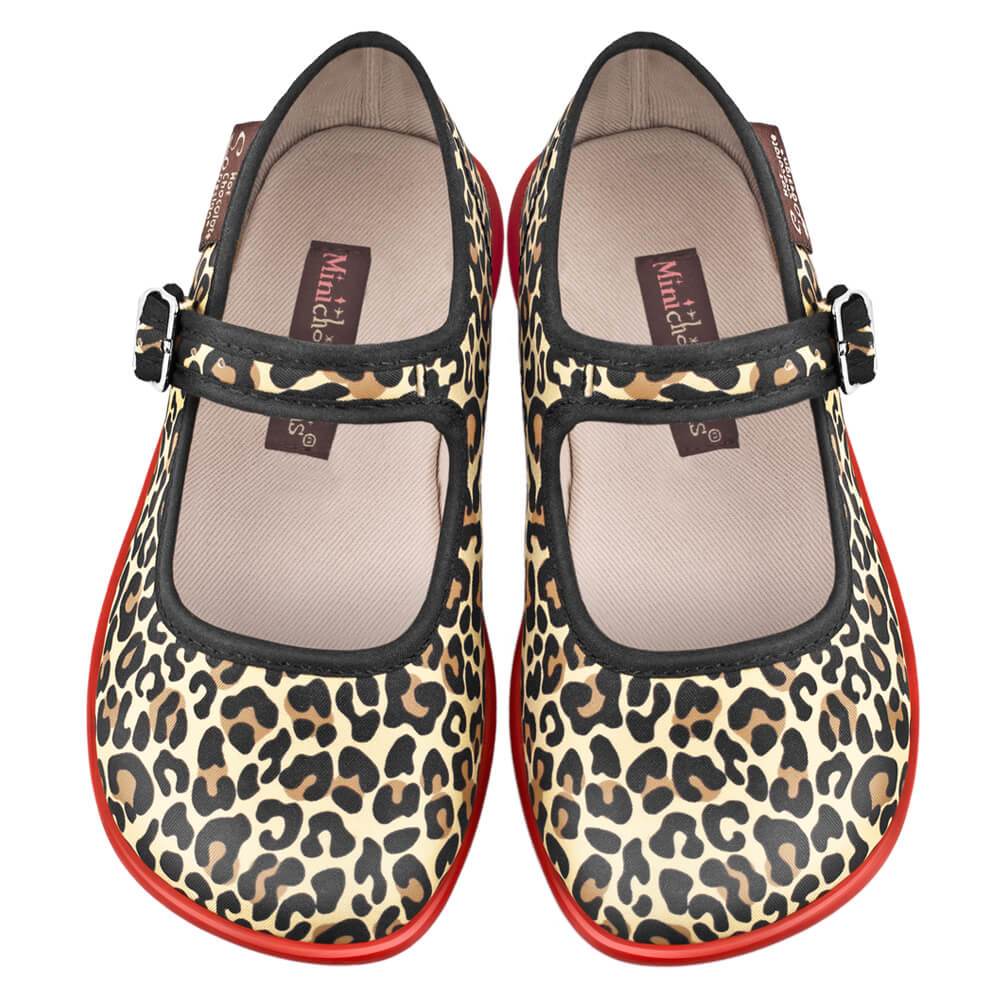 leopard mary janes