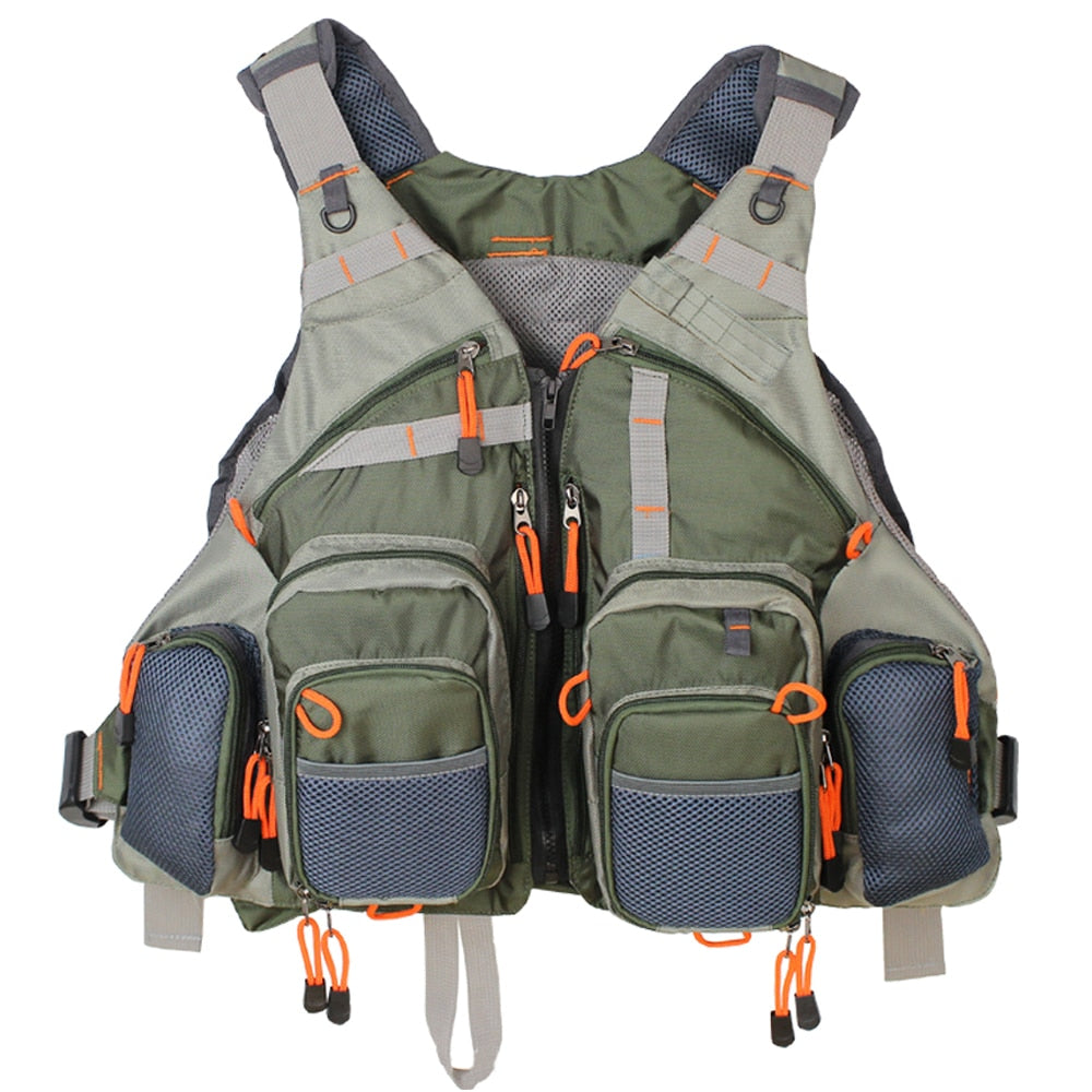 NEW Adjustable, Multiple-Pocketed Fishing Vest – Fishing Savage