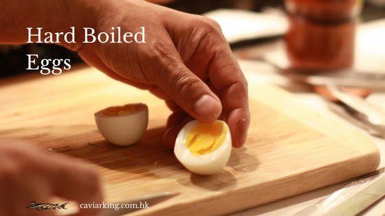 Hard Boiled Eggs | Recipe by Caviar King
