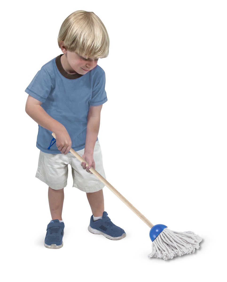 melissa & doug dust sweep mop playset