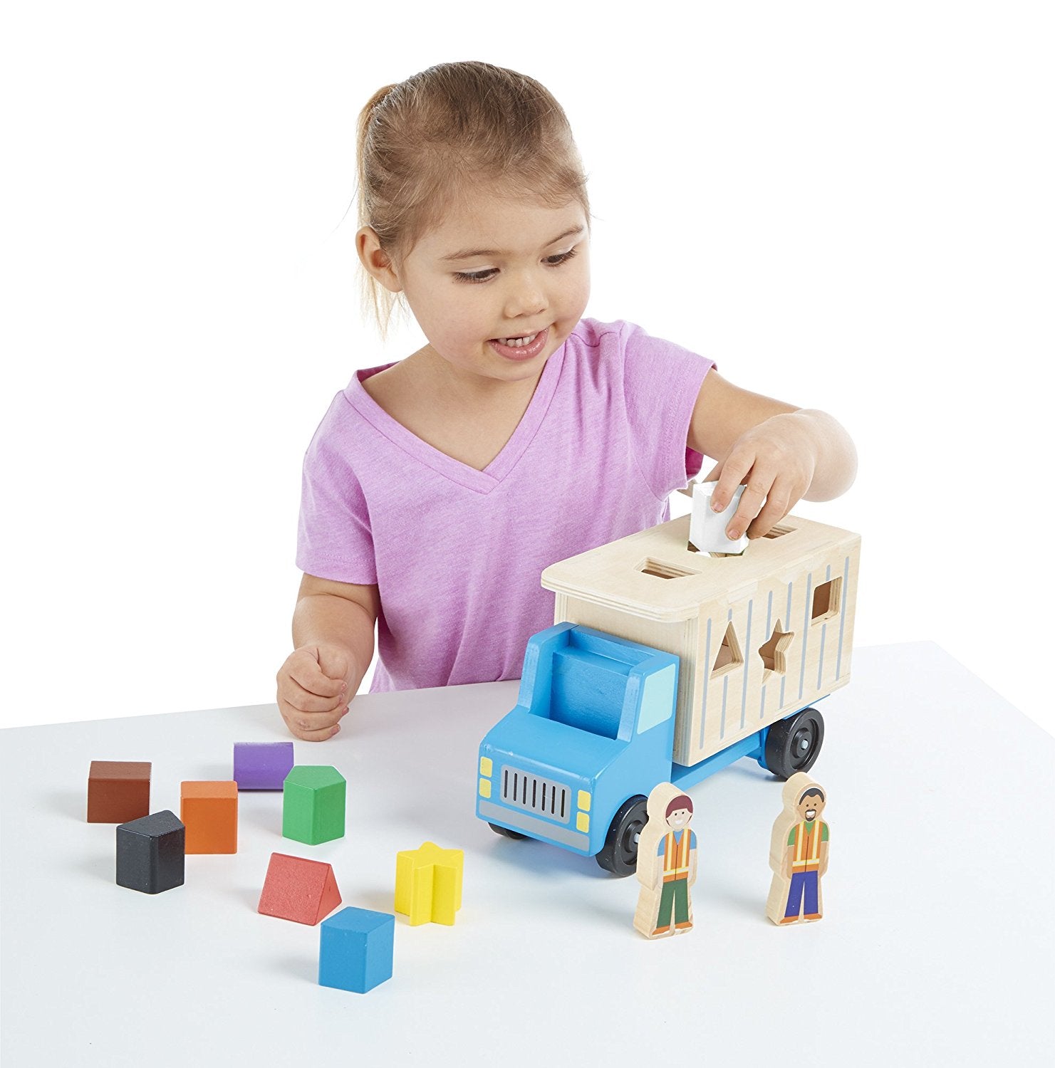 melissa and doug shape sorting dump truck