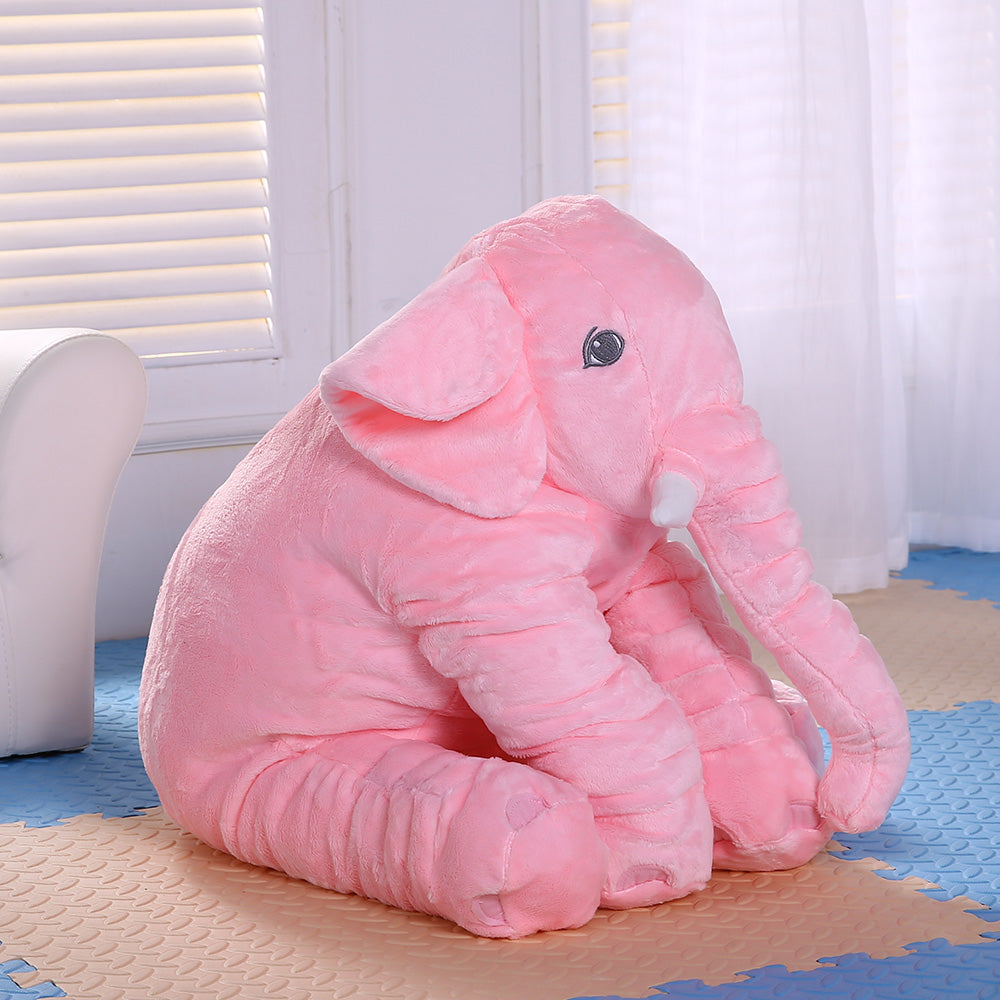 baby elephant teddy pillow