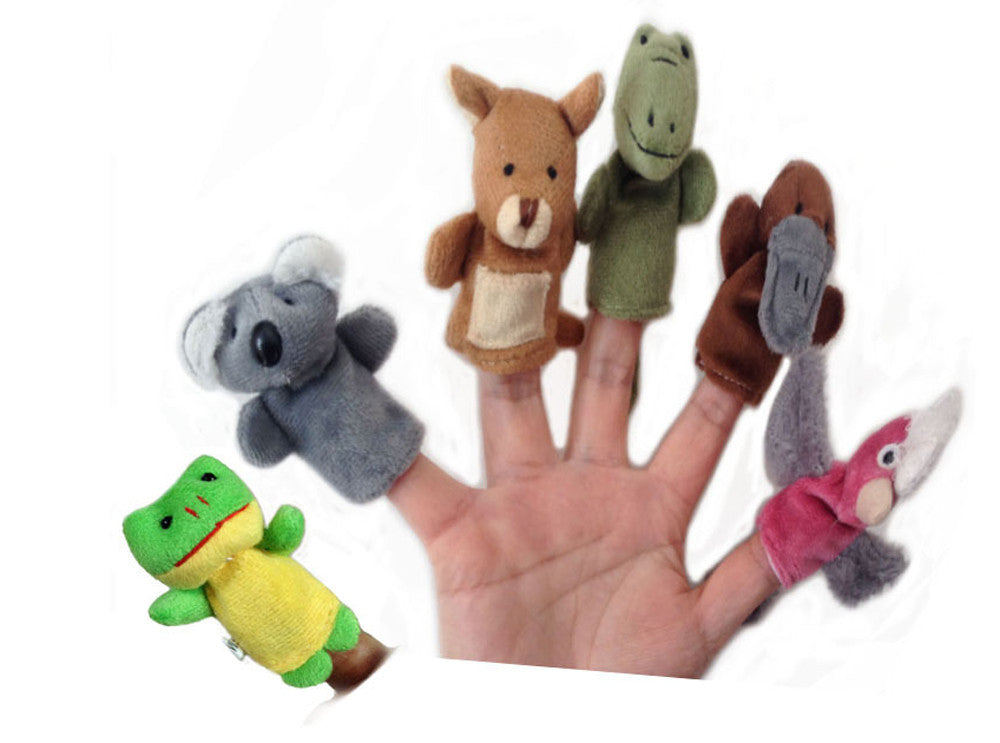 plush finger puppets
