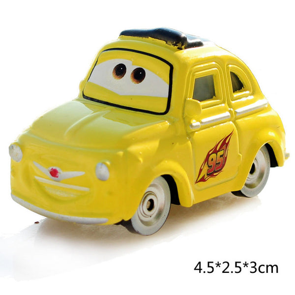 lightning mcqueen yellow car