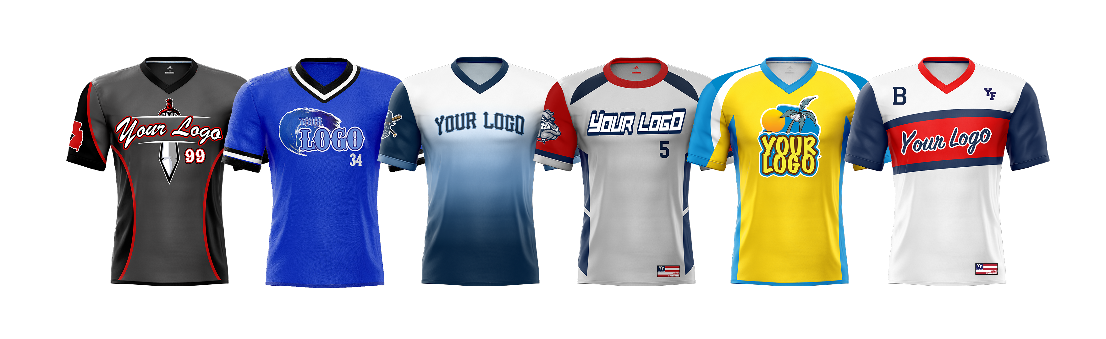 Club Allstar Custom Baseball Jerseys