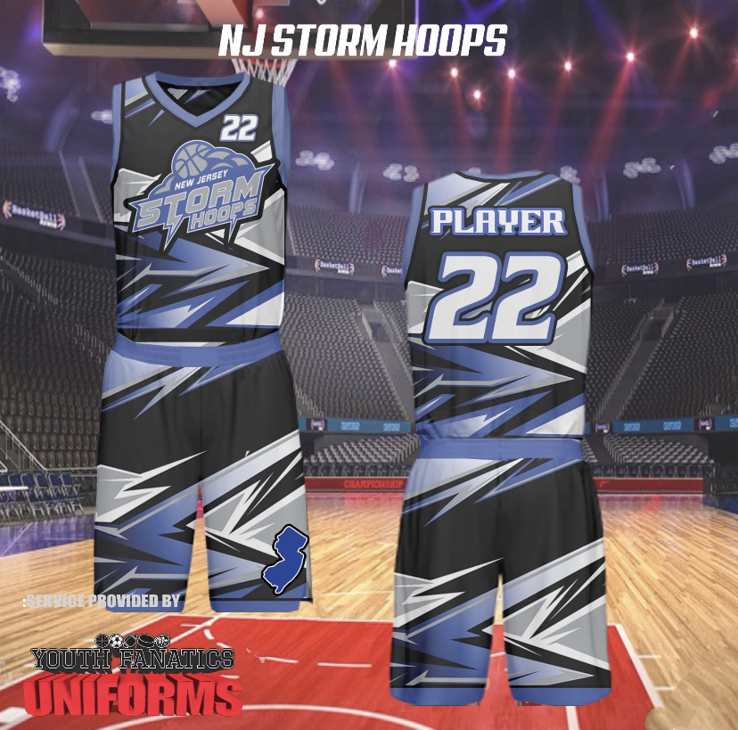 Pirates Full Sublimated Basketball Jersey