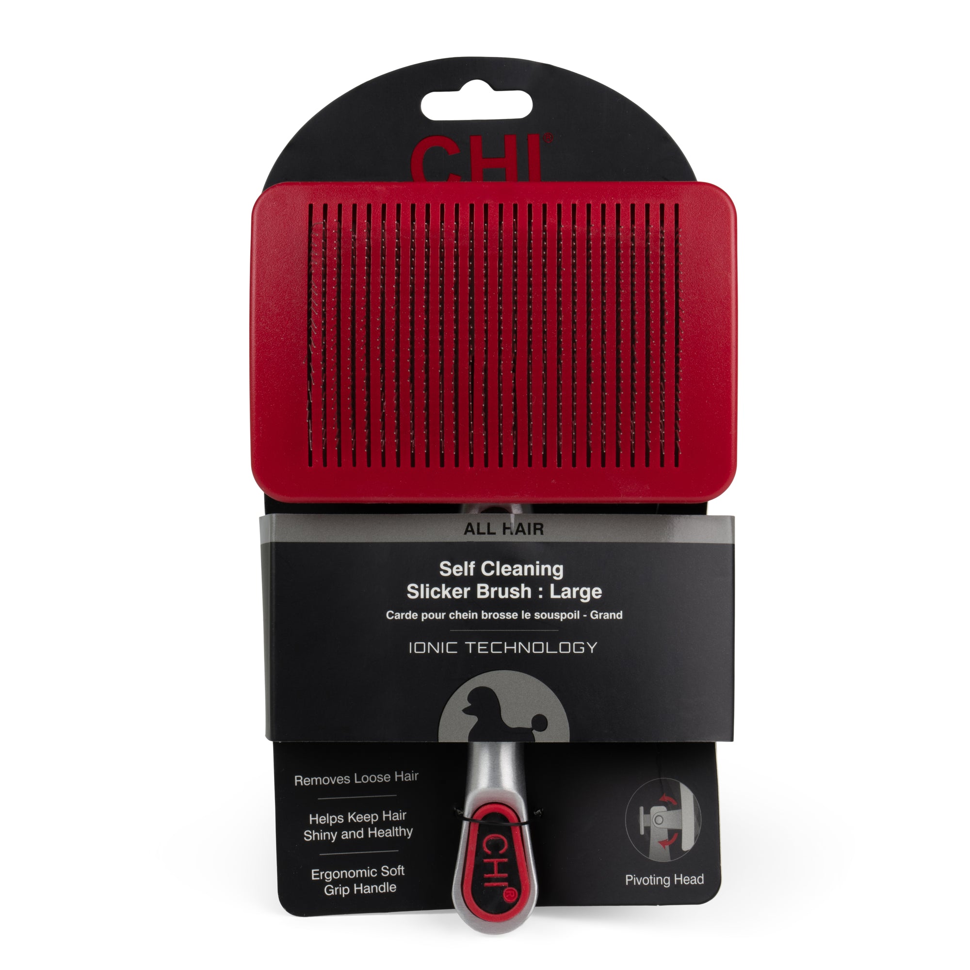 Chi Self Cleaning Slicker Brush - Large