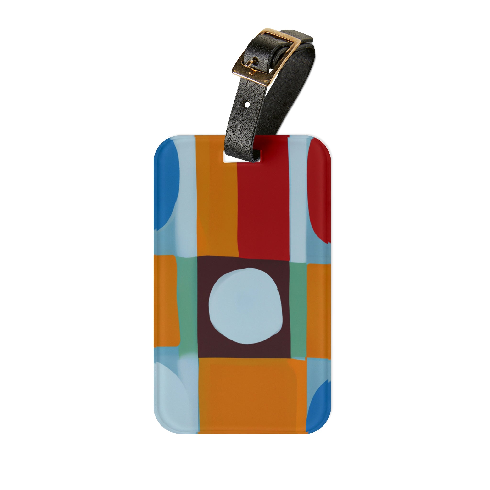 Uta Evanson - Mid-Century Modern Design Printed on a Custom Luggage Tag