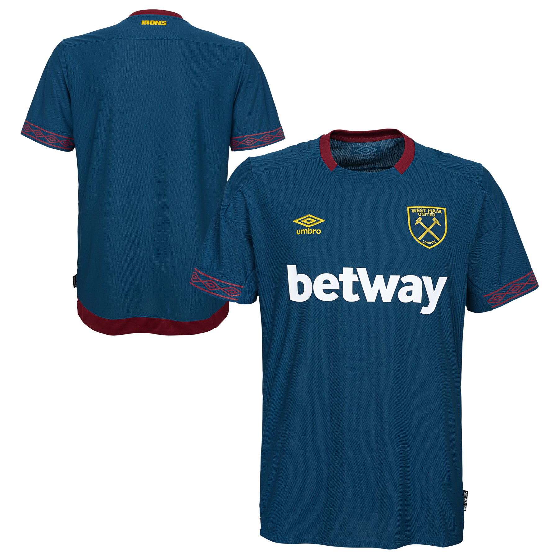 west ham away kit