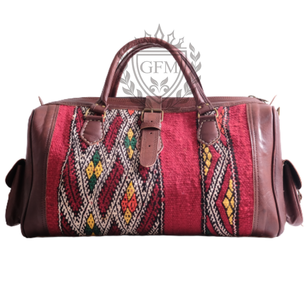 Buy Oversize Tooled Leather Carpet Boot Bag - Western Gear
