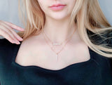 Woman - Trendy Bar Necklaces to Wear