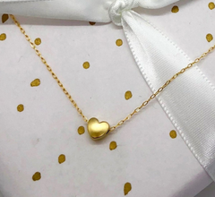 gold heart necklace from ar today charm jewelry