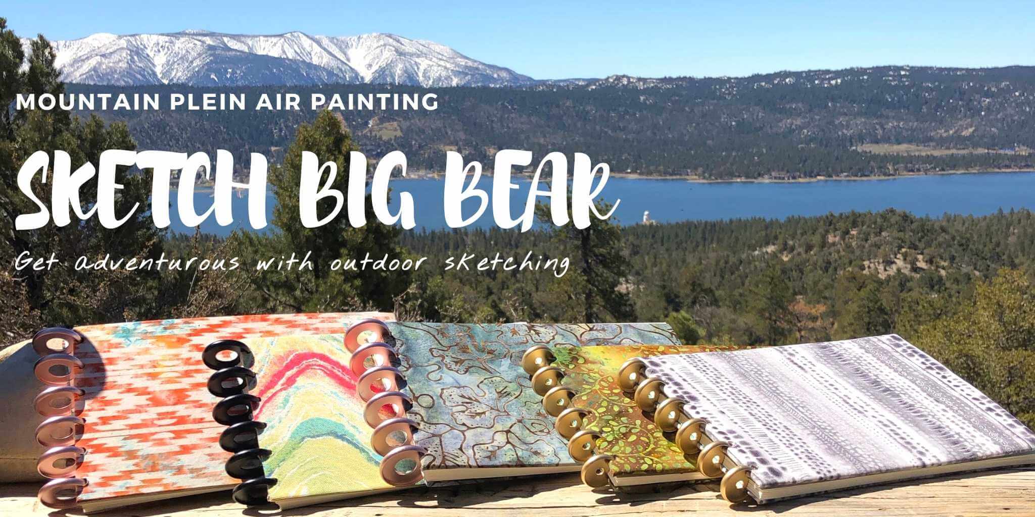 Sketch Big Bear Mountain Plein Air Group