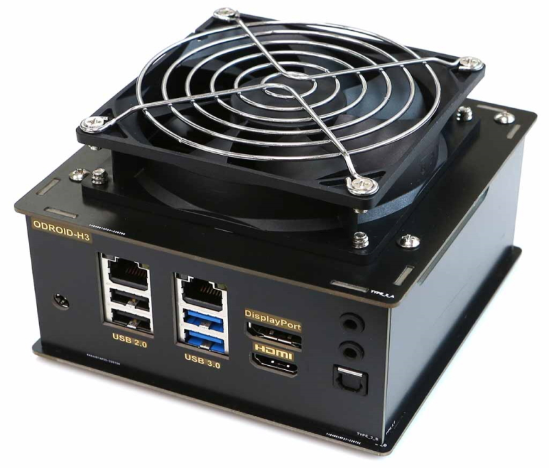ODROID-H3/H3+ DC Fan w/PWM, Speed Sensor — ameriDroid