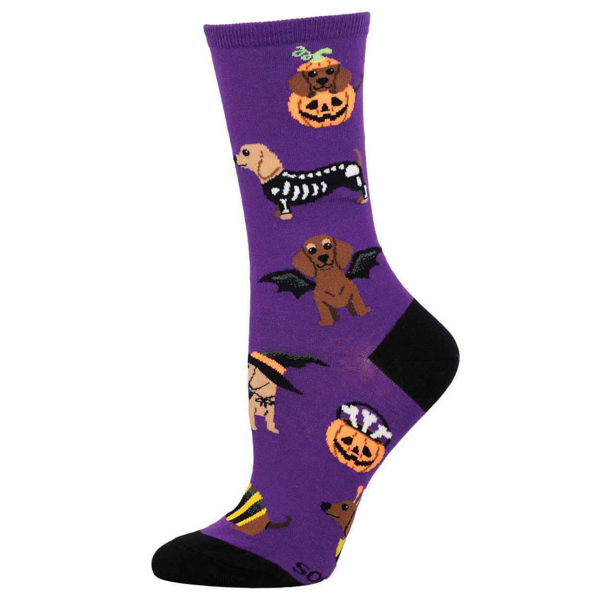 Halloweiner Dogs - Cotton Crew - Socksmith product image