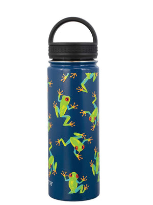 32 oz Insulated Water Bottle  Stainless Steel Wave Print – Socksmith