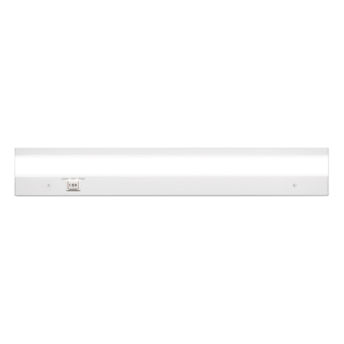 WAC Lighting BA-ACLED18-27 30WT Duo ACLED Dual Color Option Bar in White Finish; 2700K and 3000K, 18 Inches - 2