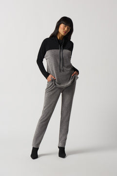 Joseph Ribkoff: Gray Athleisure Sweater Joggers