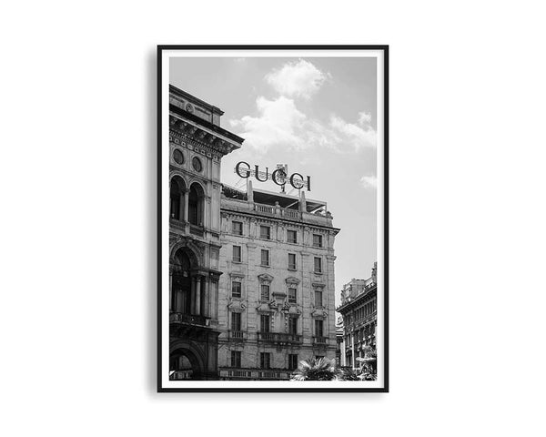 Louis Vuitton Store Photography Unframed Print, Fashion Wall Art