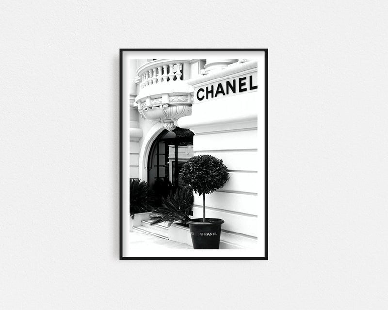 Decadent Chanel Noir  Buy Fashion Themed Canvas Art by Patricia Mendes for  Urban Road
