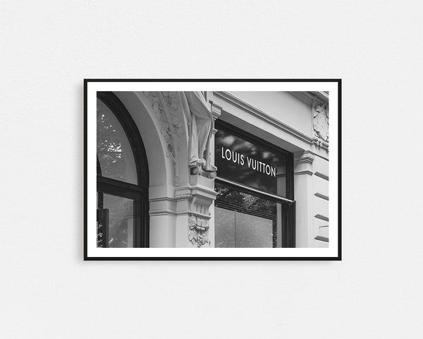 Louis Vuitton Store Photography Unframed Print