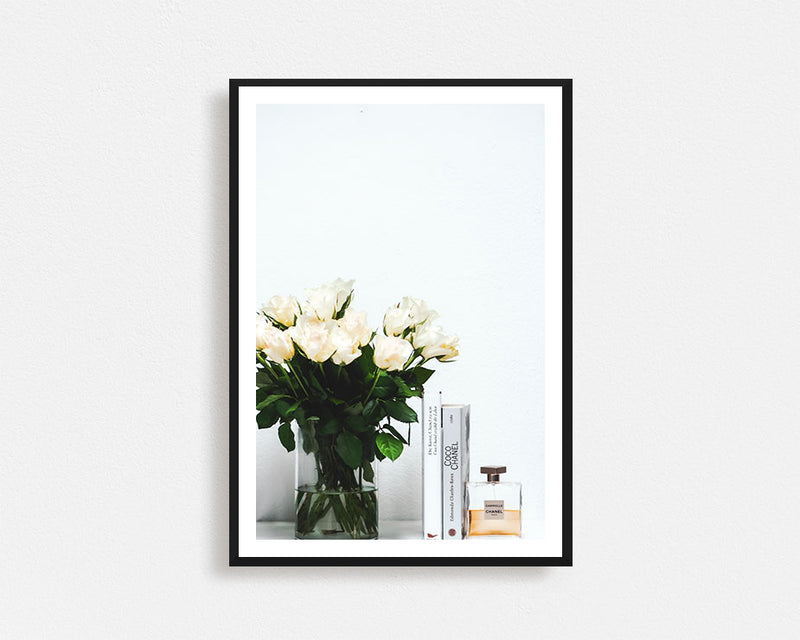 Coco Perfume  Framed Print  wonderkin