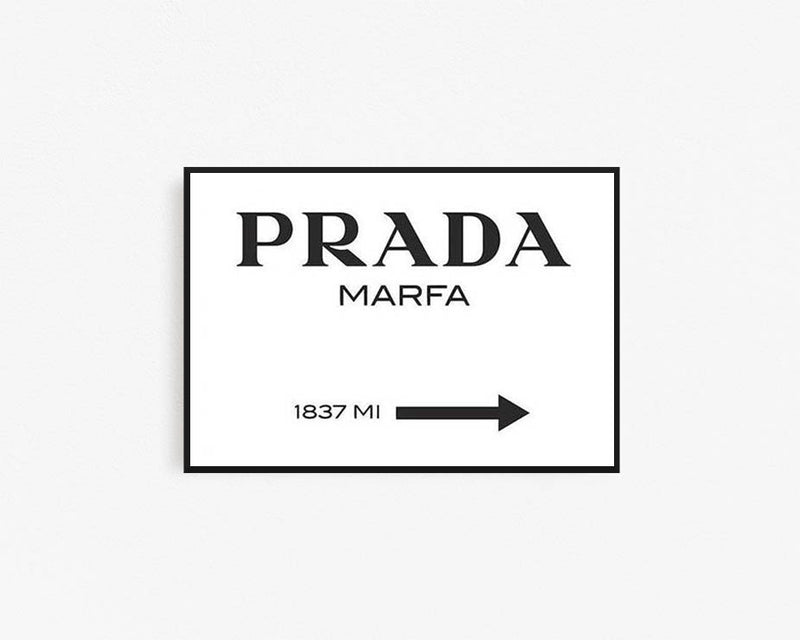 Prada Marfa Wall Art Print - Australia | Wall to Wall