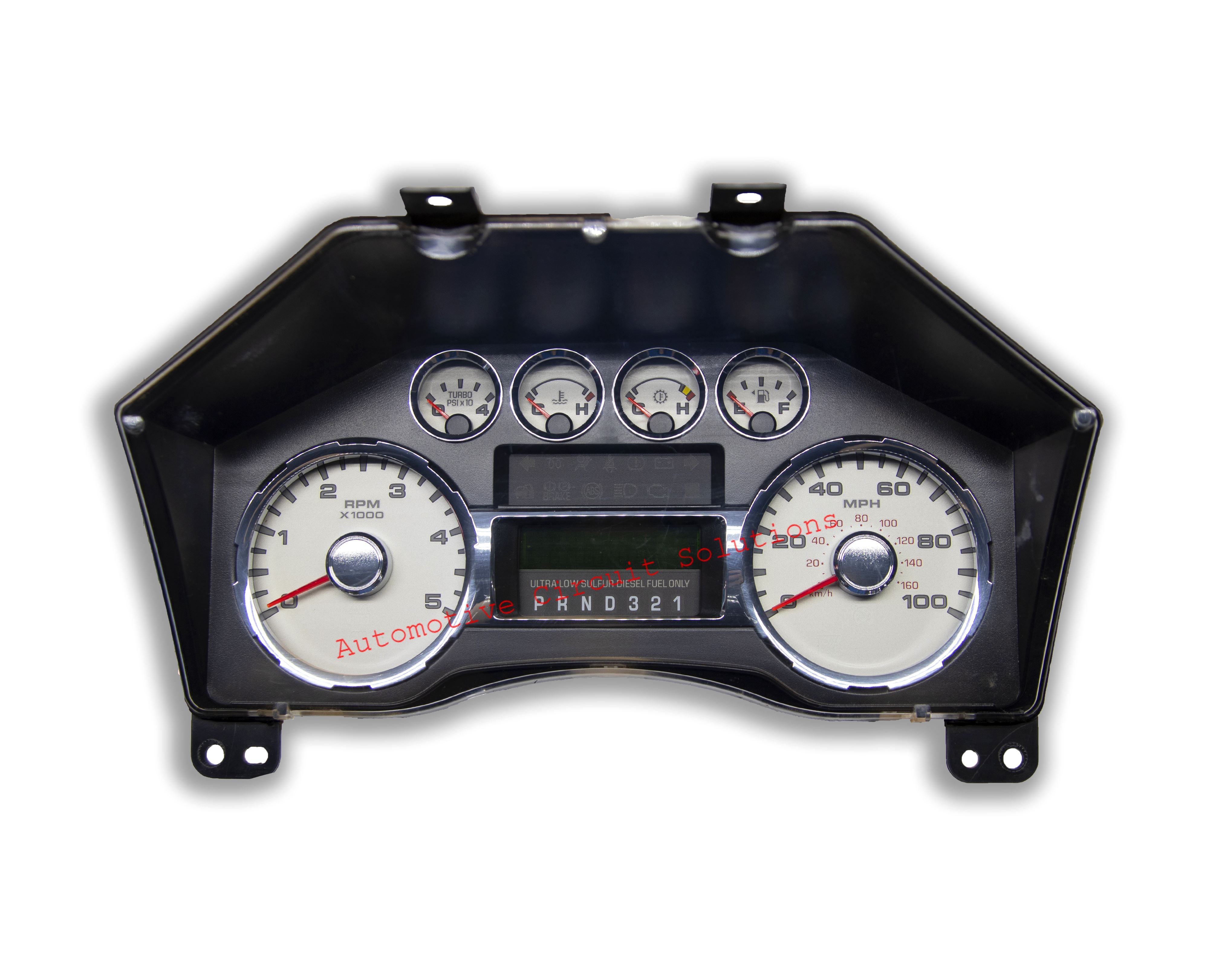 09-10 Ford Superduty Instrument Cluster Speedometer Repair Service