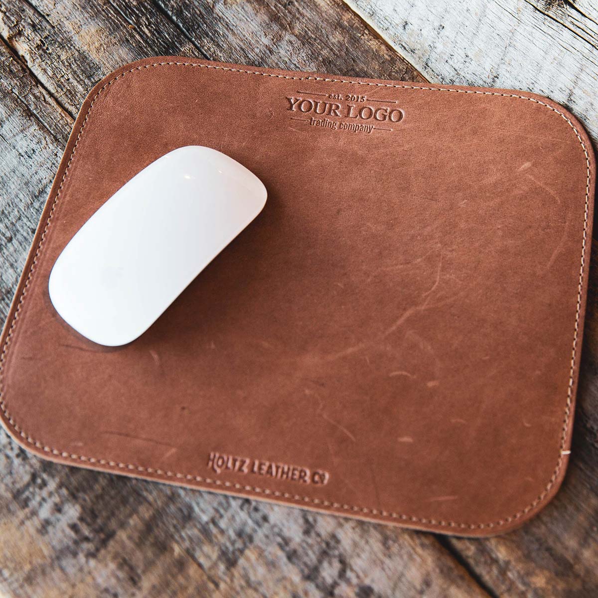 The Expedition Personalized Leather Passport Cover - Holtz Leather