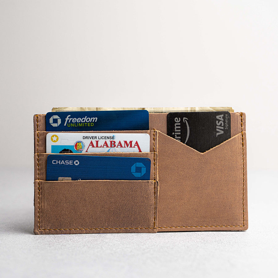 THE OFFICIALLY LICENSED ALABAMA Leather Keychain Wallet - The Rosie - Holtz  Leather