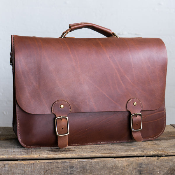 The No. 1860 EXPRESS - Fine Leather Messenger Bag & Mens Briefcase in ...