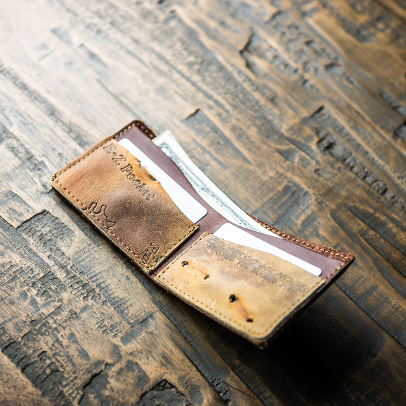 holtz leather baseball glove wallet