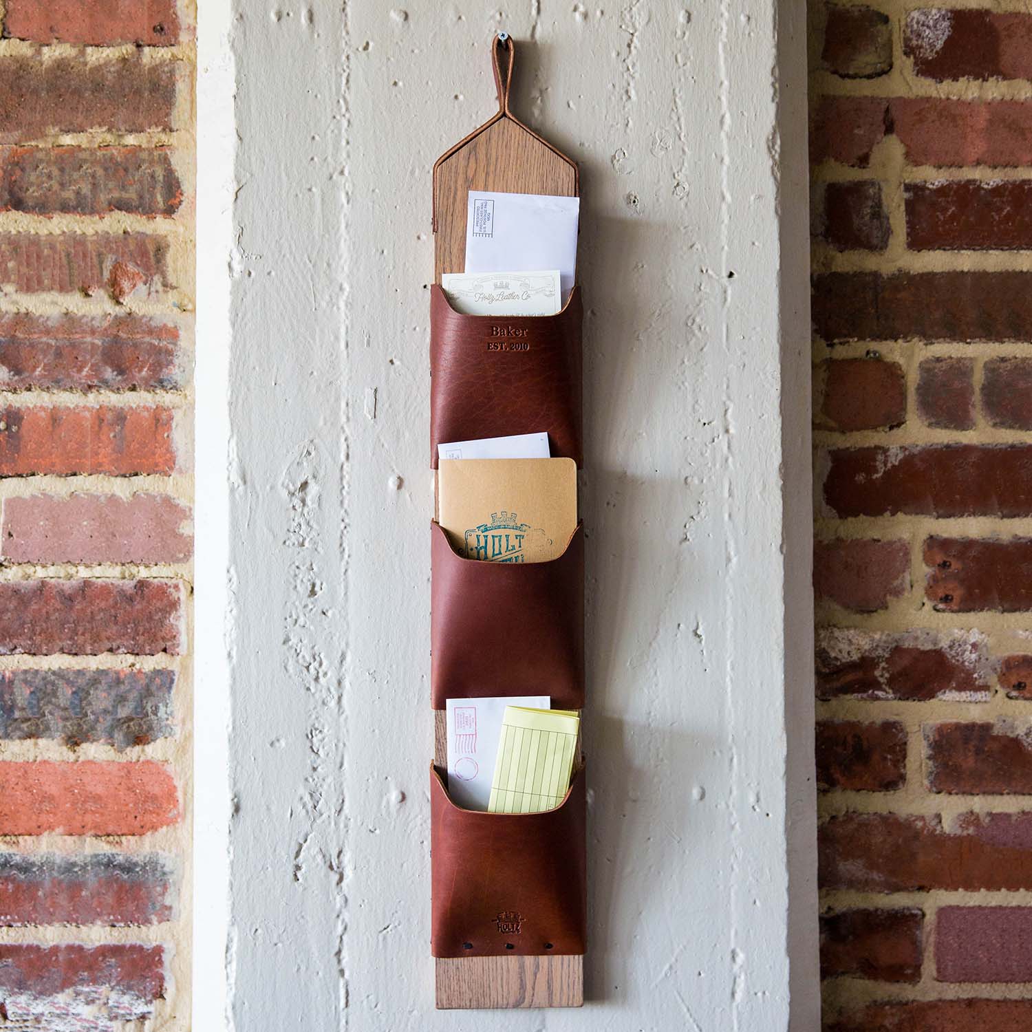 wall mounted mail organizer with calendar