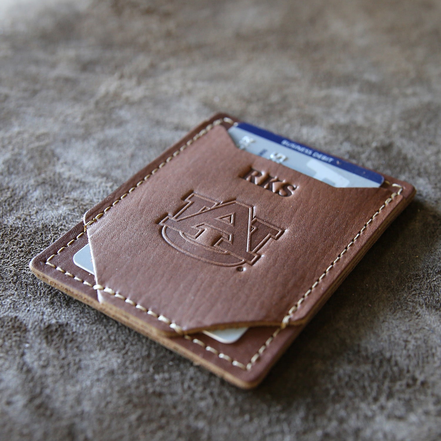 The Officially Licensed Auburn Trey Money Clip Front Pocket Fine - the officially licensed auburn trey money clip front pocket fine leather wallet