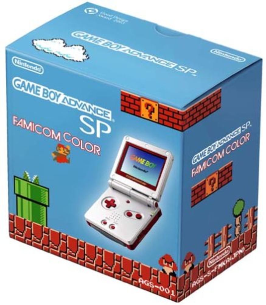 nintendo game boy advance sp nes edition