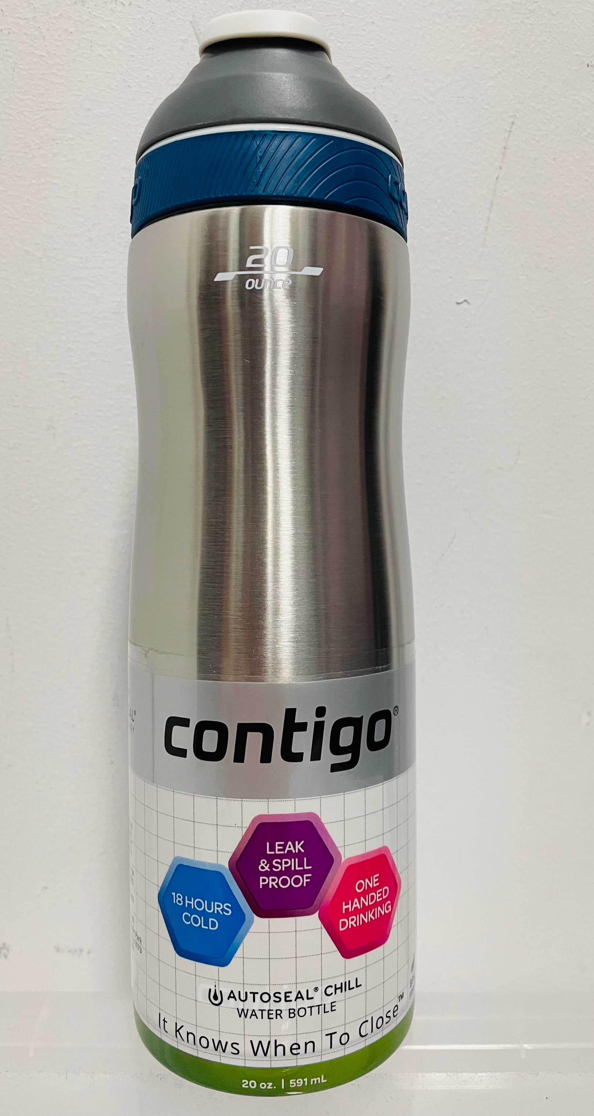 Contigo Cortland Chill Stainless Steel Water Bottle with AUTOSEAL