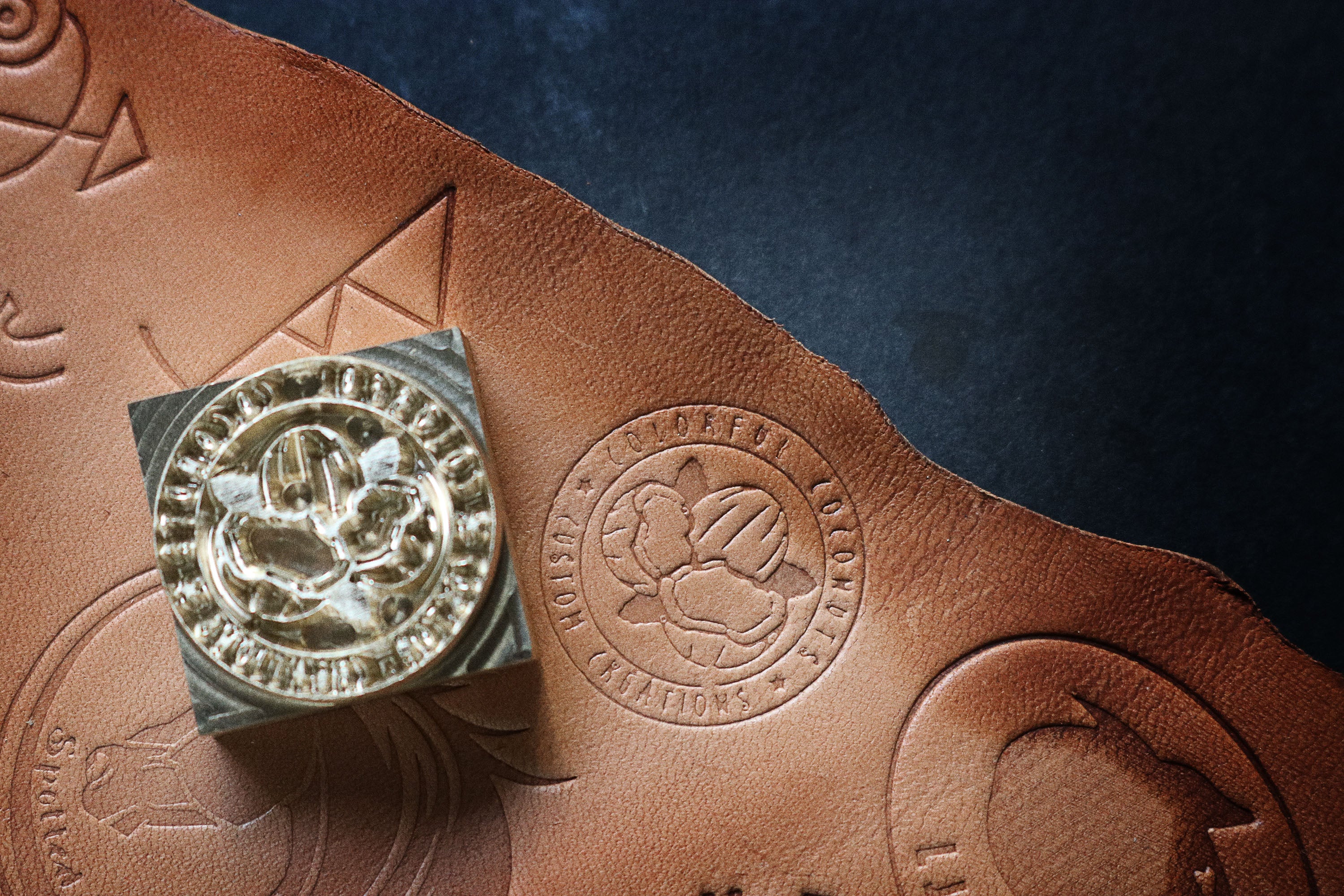 Custom-made stamps for leather – AM leathercraft