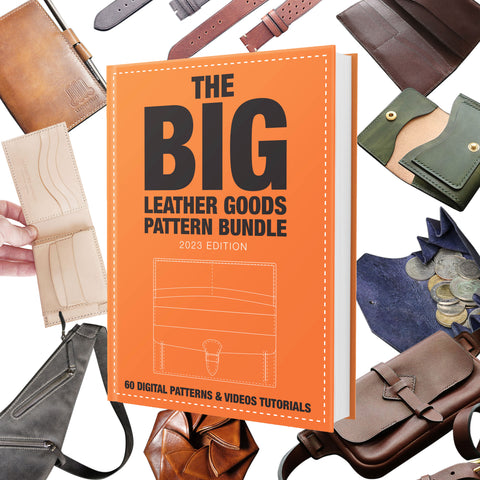 Includes 60 templates, ranging from bags to wallets, card holders, purses, and more, with a whopping 196 pages!